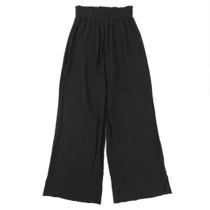 NEW Stillwater Linen Knit TAKE ME HIGHER WIDE LEG PANT Black Beachy Boho Resort